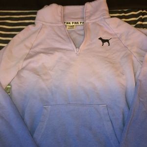 Purple ombré pullover from Pink